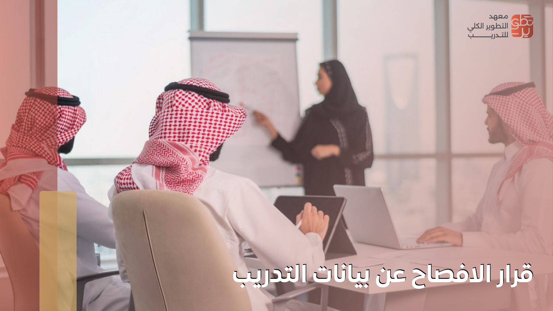 قرار الافصاح عن بيانات التدريب